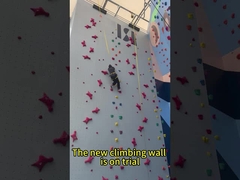 標準的な屋内岩登りの速度の壁パネルの自動車によっては防水がロープを巻き留める